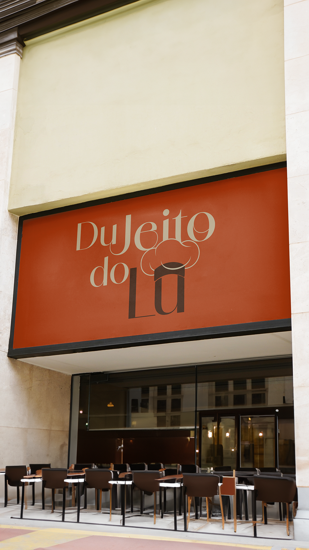 Composição da identidade Du Jeito do Lu